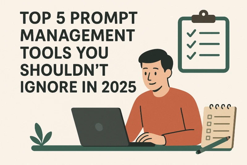 Top 5 Prompt Management Tools You Shouldn’t Ignore in 2025