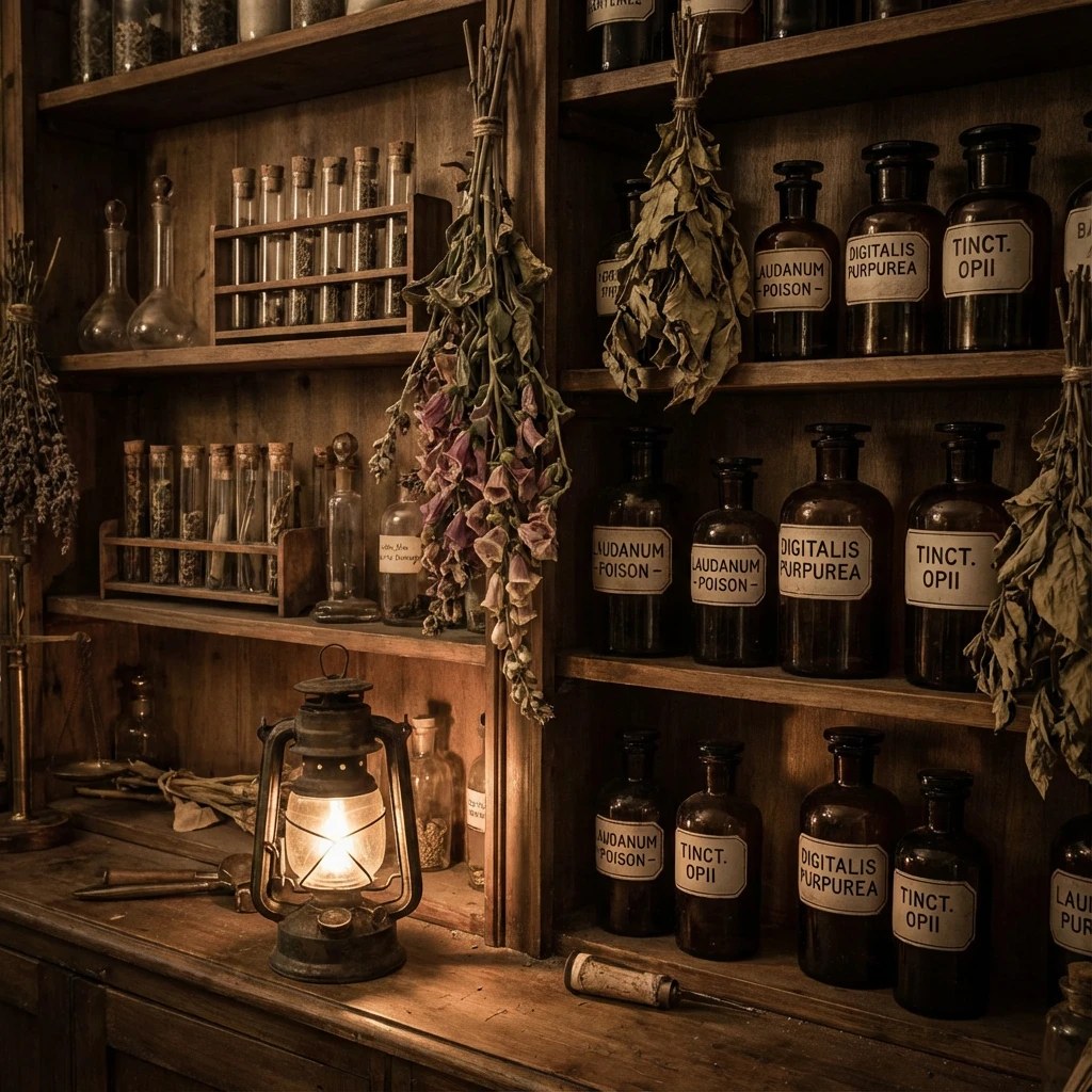 Victorian apothecary generated by Nano Banana Pro showing research-grade accuracy and factual grounding
